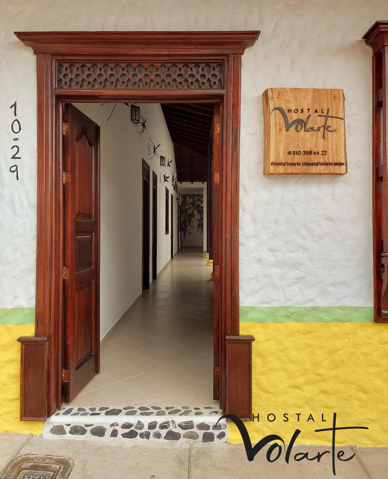 Volarte Hostal Jardin Luaran gambar